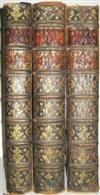 BIBLES, etc.  1743  BIBLE IN LATIN.  Bibliorum sacrorum Latinae versiones antiquae . . . quae cum Vulgata . . . comparantur.  3 vols.